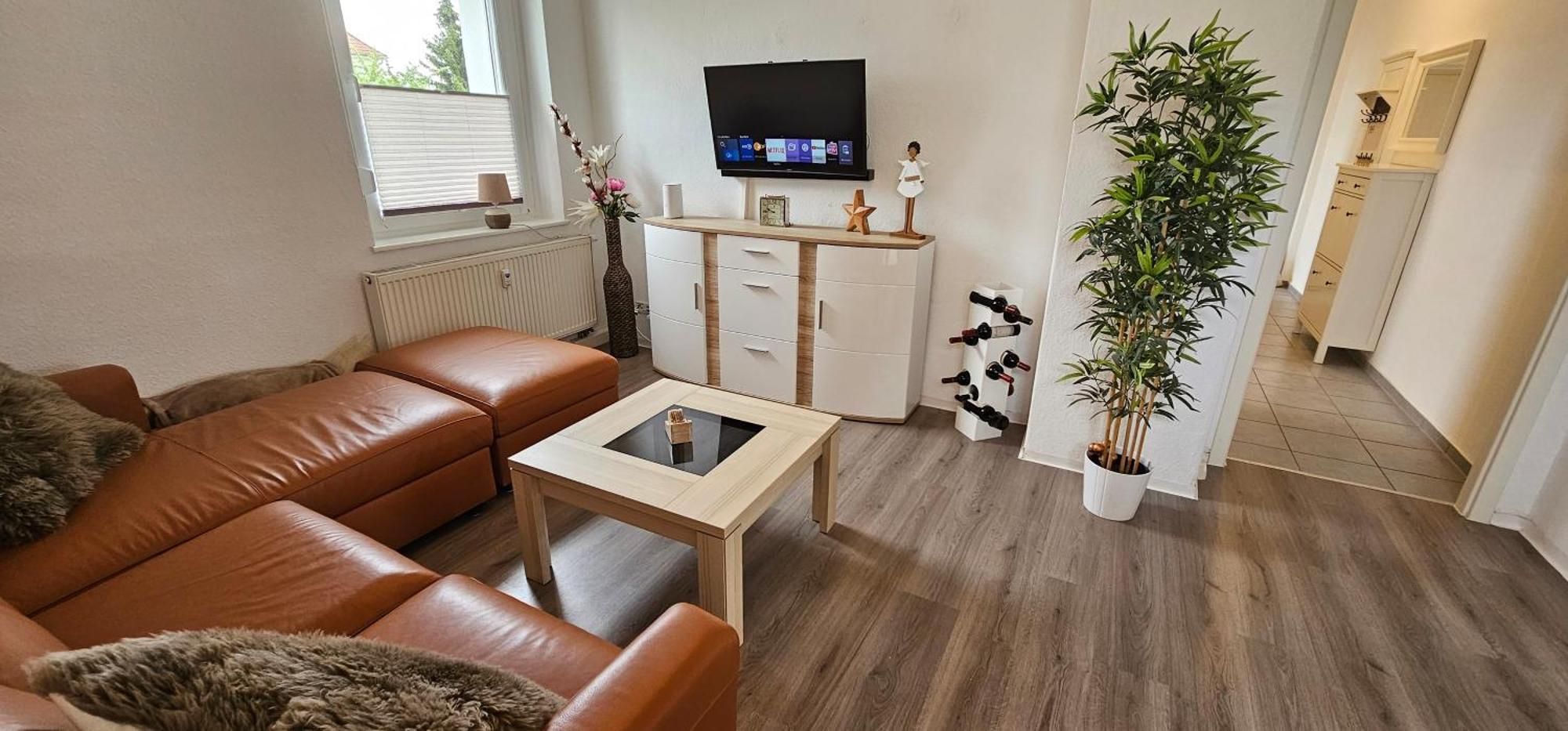 Private Ferienwohnung Seestadt Гросрешен Экстерьер фото